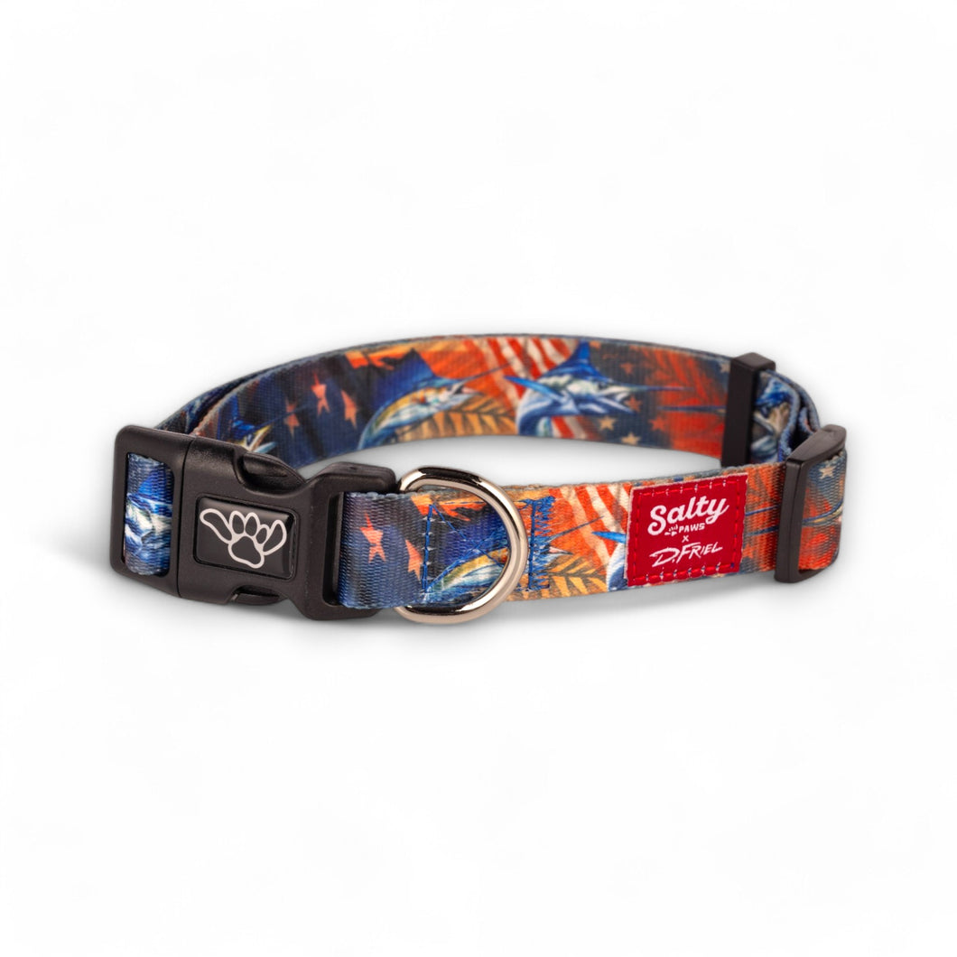 salty-paws-d.friel-americana-usa-billfish-sailfish-og-collar-red-white-blue