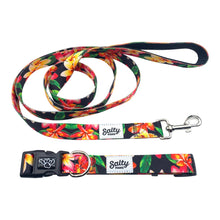 Load image into Gallery viewer, Tropical Dog Collar and Leash Matching Set Bundle
