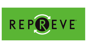 repreve brand green logo 