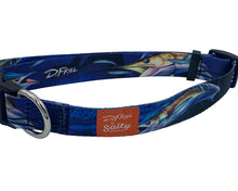 Load image into Gallery viewer, Sailfish Print Fish Dog Collar D. Friel Connected By Water
